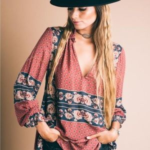 F r e e  P e o p l e • Paisley tunic